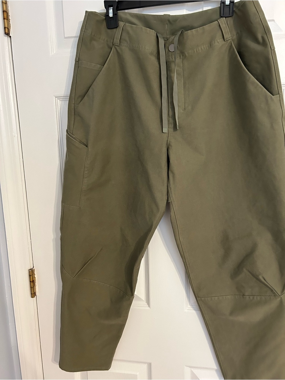 Lululemon ABC Twill Men's Olive Green Utility Stretch Pants